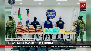 Autoridades de Guerrero aseguran más de 2.6 millones de pesos en narcóticos