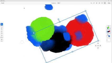 Adobe Fresco Course Section 18 Transforming and Moving Layers