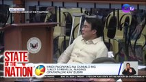 Dela Rosa - Hindi pagpayag na dumalo ng session virtually si Revilla, naging mitsa ng pagpapatalsik kay Zubiri | SONA