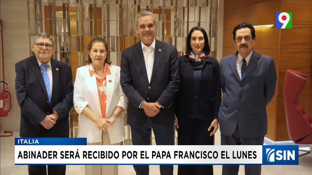Abinader llego a Italia y fue recibido por los embajadores dominicanos | Emisión Estelar SIN
