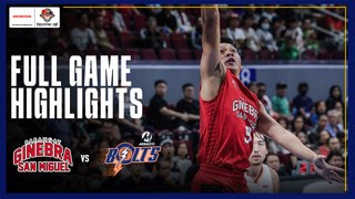 PBA Game Highlights: Ginebra bounces back to tie semis vs. Meralco