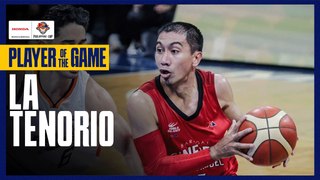 PBA Player of the Game Highlights: LA Tenorio answers the call for Ginebra