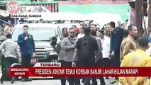 Detik-Detik Jokowi dan Iriana Tiba di Lokasi Terdampak Bencana Banjir Sumatera Barat