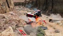 Realistic Car Cliff Drops #18 - BeamNG Drive Crashes _ CrashBoomPunk