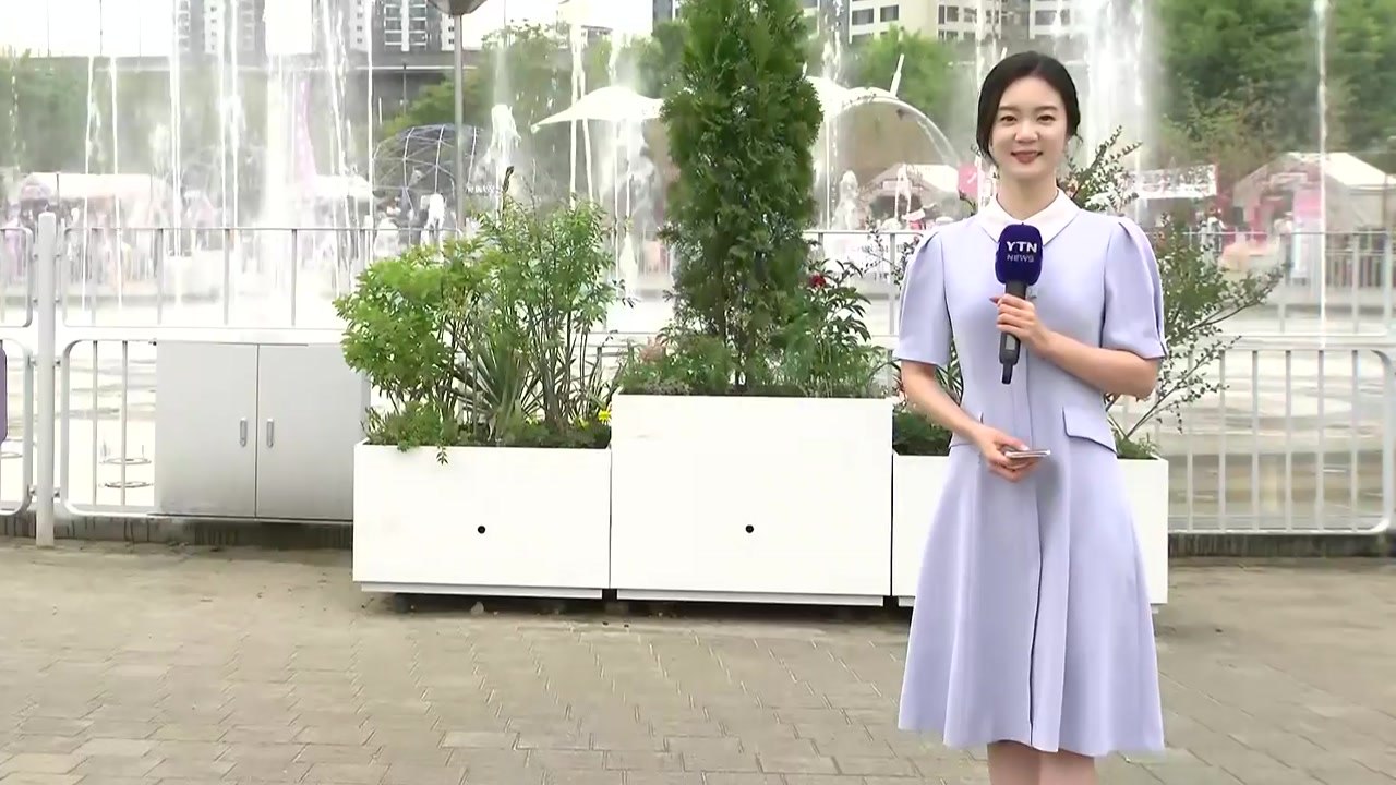 [날씨] 주말 대체로 선선...서울 뚝섬 정원박람회 북적 / YTN