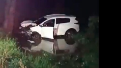 Accidente en las vías de Cesar involucra al vocalista de Kvrass