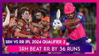 SRH vs RR IPL 2024 Qualifier 2 Stat Highlights: Sunrisers Hyderabad To Face KKR In IPL Final