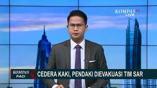 Usaha Tim SAR Evakuasi Pendaki yang Alami Cidera Kaki di Gunung Bawakaraeng