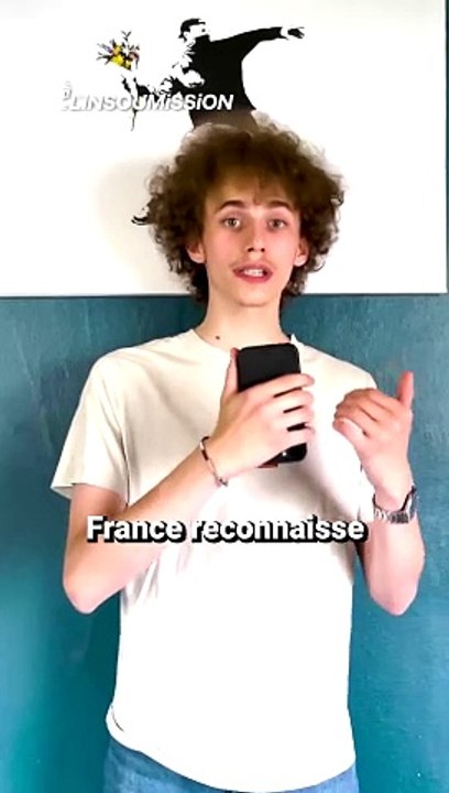Convoqué par la police, Thomas Alves le président de l'Union syndicale lycéenne témoigne de la répression qu'il affirme subir "car il défend la palestine"
