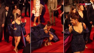 Cannes 2024: Avneet Kaur ने Cannes में मंदिर की तरह चूमीं Red Carpet की सीढ़ियां, जीता सबका दिल!
