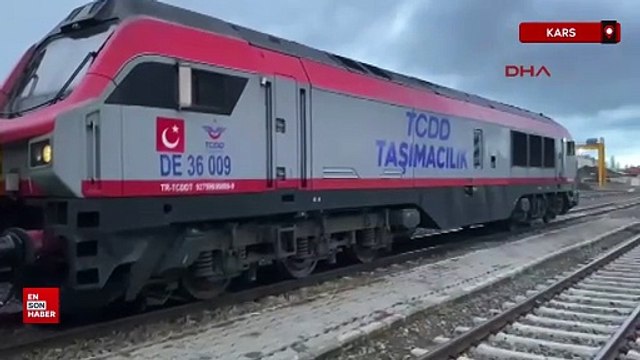 Bakü- Tiflis- Kars Demiryolu Hattı’nda yük taşımacılığı yeniden başladı