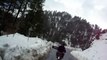 Bike riding in snow #dailymotion #pakistan #entertainment #tour #fun #viral #trending #foryou #tiktok #delicious #gaming #reels