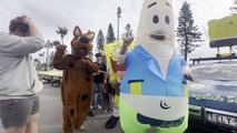 Newcastle's Shepherd family team celebrate arriving home at the end of the 2024 Variety Bash | Newcastle Herald | May 25, 2024