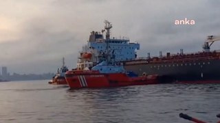 40 bin ton petrol ürünü yüklü tanker Haydarpaşa açıklarında sürüklendi