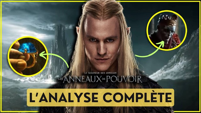 SEIGNEUR DES ANNEAUX S2 : DECRYPTAGE du PREMIER TRAILER des ANNEAUX DE POUVOIR image par image