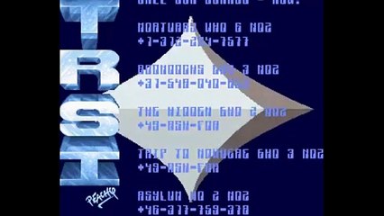 Amiga Cracktro - Sternsiedler by TRSI