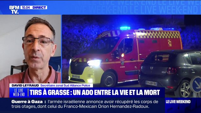 Grasse: Les tirs ont atteint deux logements selon David Leyraud, secrétaire zonal Sud Alliance Police