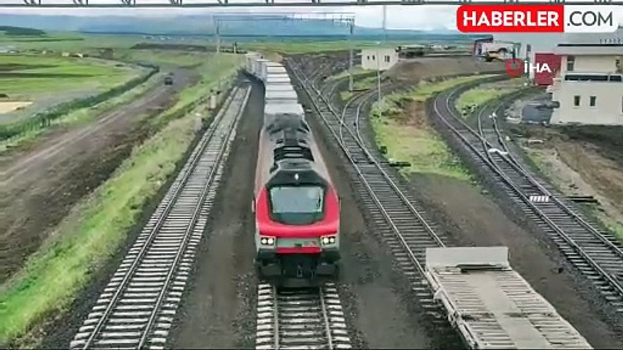 Bakü-Tiflis-Kars Demiryolu Hattı'nda 1 Milyon 470 Bin Ton Yük Taşındı
