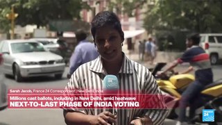 Indians cast ballots in New Dalhi and across country amid heatwave