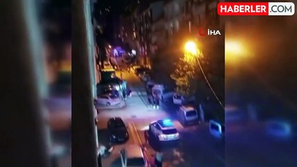 Oturma izni olmayan arkadaşının yakalanmasına kızan şahıs ev sahibine saldırdı