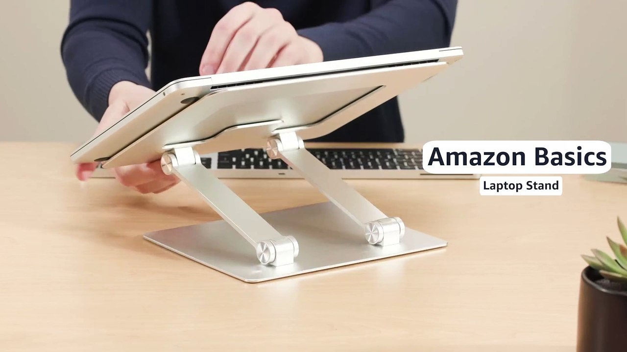 Genz I Amazon Basics Laptop Stand Riser, Portable and Adjustable Stand# 3