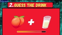 Guess the drink by emoji|Guess the drink|quiz