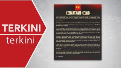 [TERKINI] Pemulihan luar biasa, Faisal Halim dibenar keluar hospital