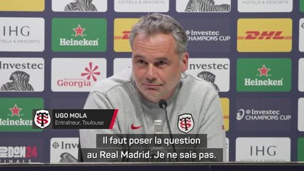 Toulouse - Mola : “Une recette pour gagner ? Il faut poser la question au Real Madrid”
