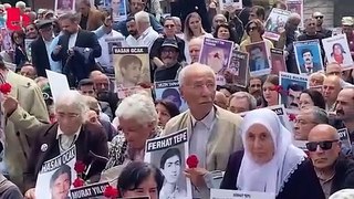 Pervin Buldan, Savaş Buldan'ın akıbetini sormak için Galatasaray Meydanı'ndaydı | Haber: Ezgi Yıldız