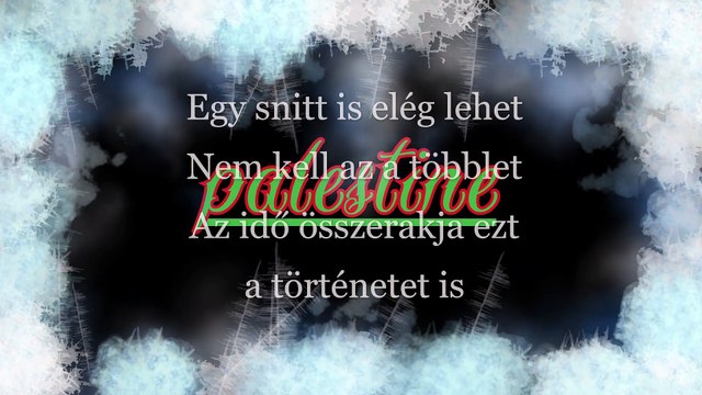 Palestine ¦ Snitt (dalszöveges audió)