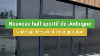 Visite du nouveau Hall sportif de Jodoigne