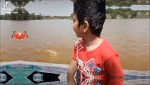 Boating At Jamal Dam|Braim is boating at Jamal Dam