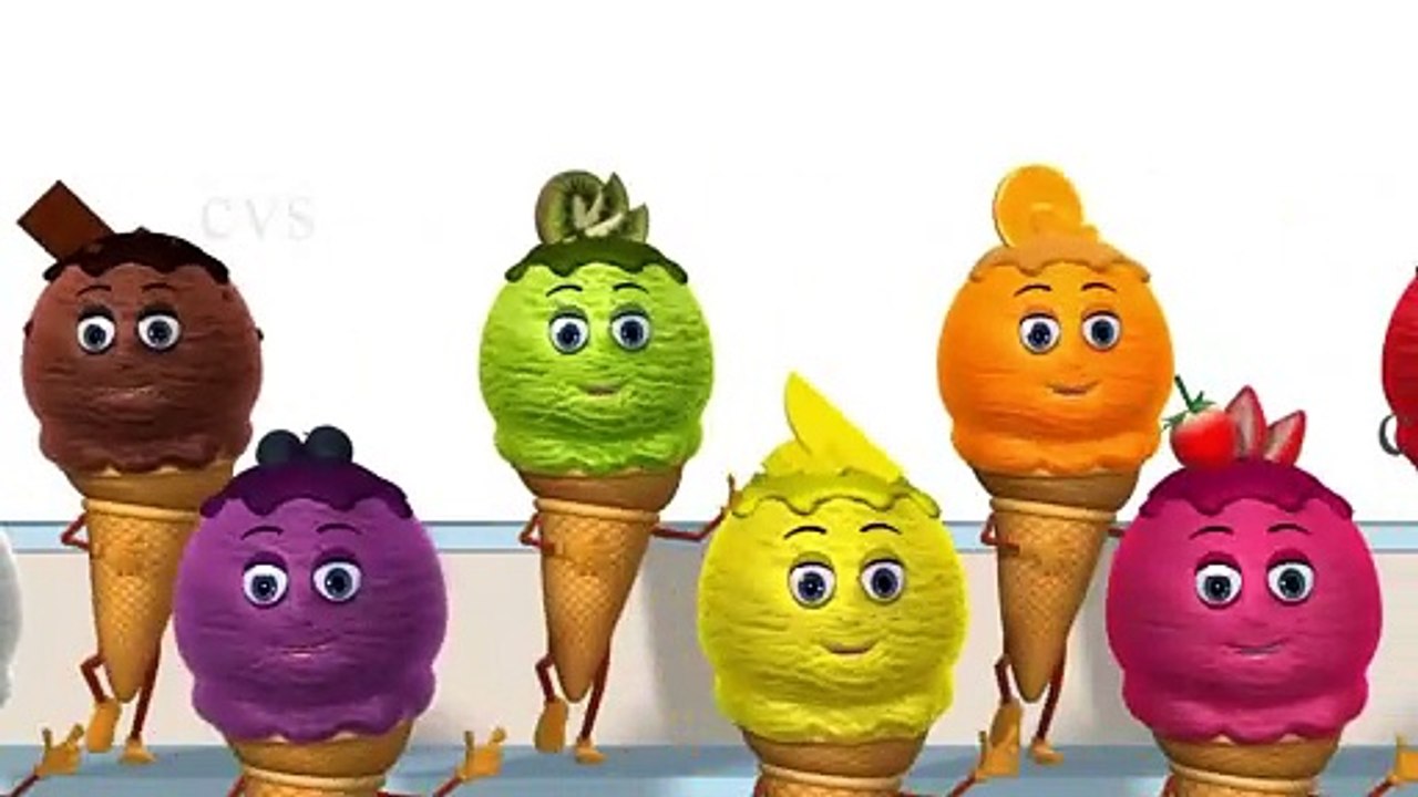Ice Cream Song for Kids | Learn Colors with Ice Cream for Children | Baby Nursery Rhymes