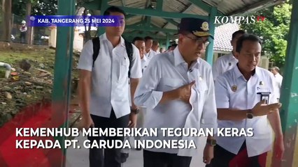 Menhub Budi Tegur Keras PT. Garuda Indonesia soal Layanan Haji 2024