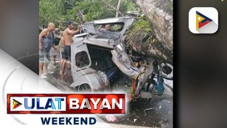 Ilang insidente ng pagguho ng lupa at pagkasira ng bahay, naitala sa Northern at Eastern Samar dahil sa Bagyong #AghonPH