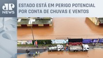 Inmet emite novos alertas de chuvas para o Rio Grande do Sul