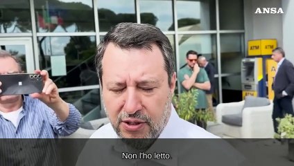 Salvini: "Togliere divieto a Kiev? Non se ne parla nemmeno"