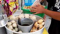 tasty meatball pentol kuah indonesian street food