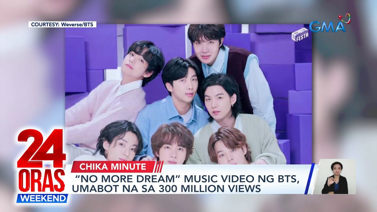 Newest solo album ni BTS member RM, naabot agad ang top chart sa isang music streaming platform | 24 Oras Weekend