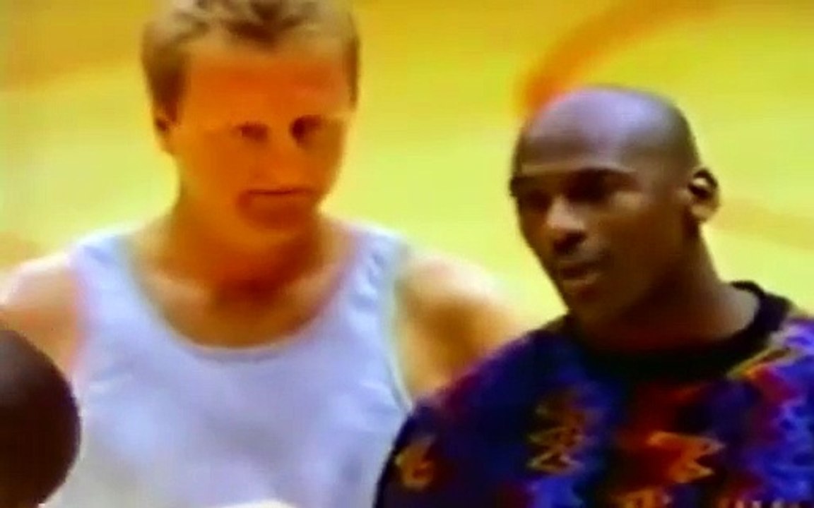 Flashback to the iconic McDonald's commercial showdown between Larry Bird and MJ