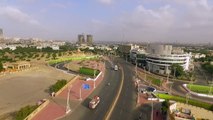 Umer Sharif Park Karachi Drone View  Clifton Karachi