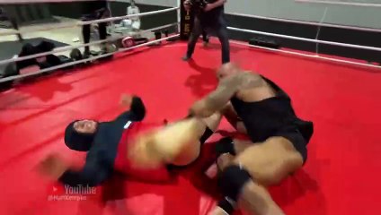 The Rock's MMA training progresses and he reveals Benny Safdie's 'THE SMASHING MACHINE'