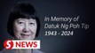 Former The Star group chief editor Ng Poh Tip passes away