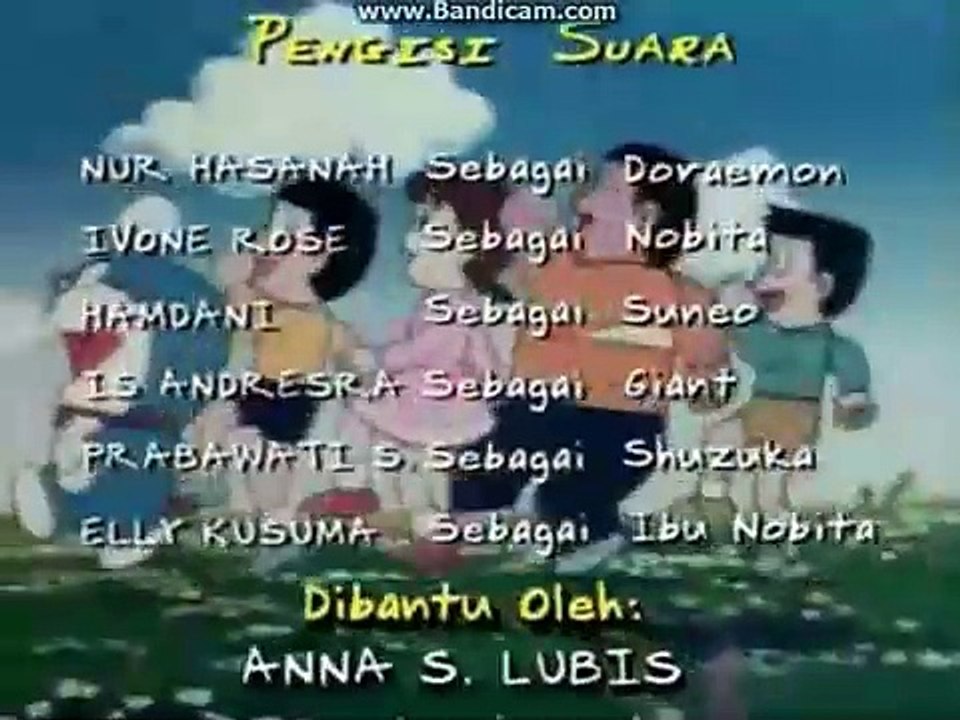 Doraemon Ending Indonesia 1990an - Kita Hidup di Bumi Ini