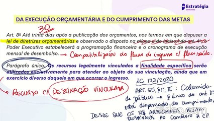 A63 LC 101 (LRF) Parte 5 - Lei de Responsabilidade Fiscal AFO