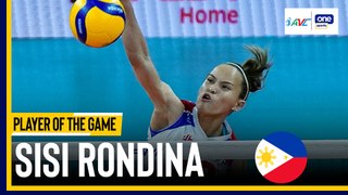 AVC Player of the Game Highlights: Sisi Rondina's explosive outing helps push Alas to semis