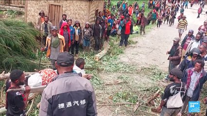 Rescue teams search for hundreds buried by landslide in Papua New Guinea
