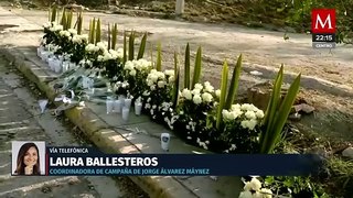Seguirán eventos de campaña de Máynez después de la tragedia en mitin: Laura Ballesteros