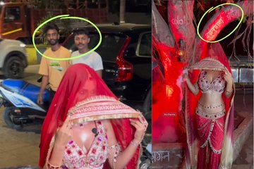 सुहागन चुड़ैल को देख लोग हैरान, वीडियो इंटरनेट पर धड़ल्ले से हो रहा वायरल