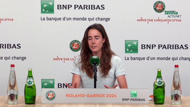 Tennis - Roland-Garros 2024 - Alizé Cornet : When you have to turn that page and when you realize it's over, yeah, it's a void, in a way